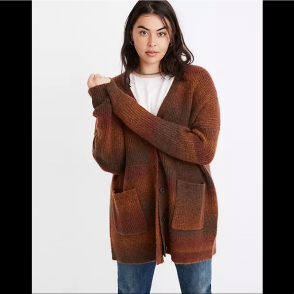 Madewell Sweaters - Madewell Space-Dyed Cardigan Sweater